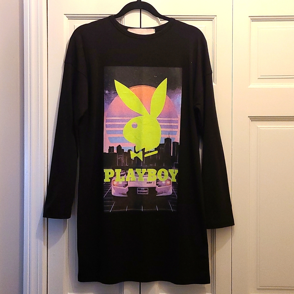 Missguided playboy Lamborghini dress